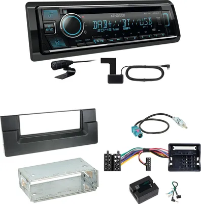 Produktbild von Kenwood KDC-BT760DAB Bluetooth Digitalradio Einbauset für BMW 5er E39 ab 10/2000