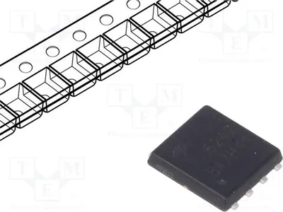 Imagen del producto de 1 x Transistor: MOSFET de canal N, 66A, 60V, 83W, unipolar, encapsulado DFN5x6, modelo AON6242