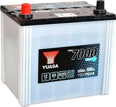 Produktbild von Yuasa 12v 65ah/620a Start&stop Efb Ybx7000 Efb Start Stop Plus L+ Thin Pole Japanese Vehicles B00 Efb/starting Autobatterie    One Size
