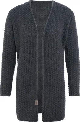 Produktbild von Knit Factory Carry Strickjacke - Anthrazit - 40/42