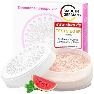Produktbild von OnlySmile Zahnbleaching Pulver für empfindliche Zähne gegen Verfärbungen Germany