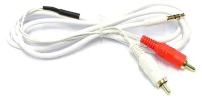 Produktbild von Vitalco 2389 Kabel 2x RCA auf 3.5mm Klinke 1,5m Weiß