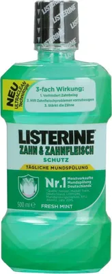 Immagine prodotto di Listerine Menta Fresca 500ml - Per il collutorio quotidiano (1 confezione)