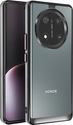 Zdjęcie produktu dla Avizar, Etui dla Honor Magic 7 Lite, odporne na wstrząsy, twarde, ochronne, czarne