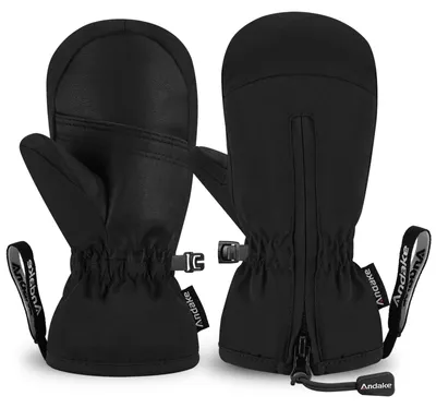 Productafbeelding van Andake kinderhandschoenen, warme winterhandschoenen, waterdichte en winddichte handschoenen