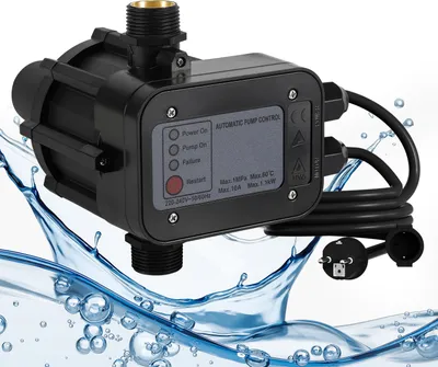 Obrázok produktu pre Clanmacy regulátor tlaku čerpadla Presscontrol Watertech tlakový spínač do 1,1kw čierny s káblom