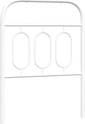 Produktbild von vidaXL Ersatz-Kopfteil Metall Weiß 75 cm