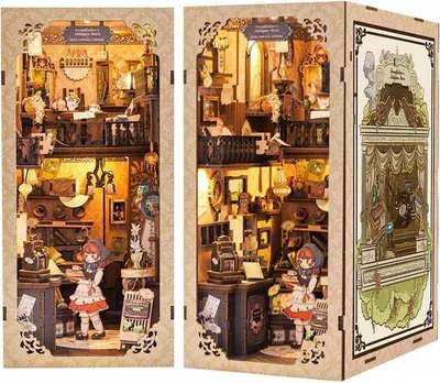 Obrázok produktu pre 3D puzzle, DIY knižný chrbát, Starožitníctvo, Cutebee, 349 dielikov