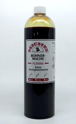 Produktbild von Michel Bohnerwachs Braun 1,0L Naturwachs reinigt, pflegt u. glänzt