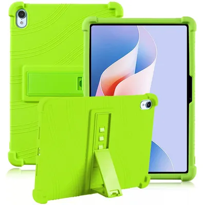 Obrázek produktu pro Tableta Pouzdro pro Huawei MatePad 11.5 S 2024, nárazuvzdorné měkké silikonové ochranné pouzdro se stojánkem Zelená