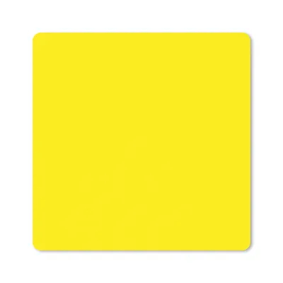 Produktbild von MuchoWow® Mauspad Mousepad Gelb - Zitrone - Neon - Farben 30x30 cm - Mousepads - Maus Mat - Pad - Mausunterlage - Gaming