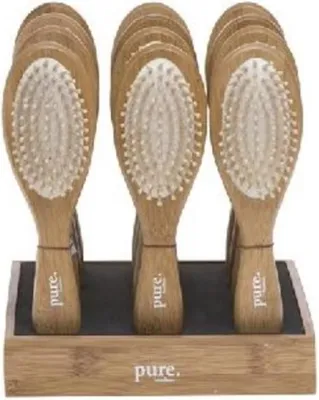 Image de Brosse à cheveux en bambou Source Balance, 24 cm, pure