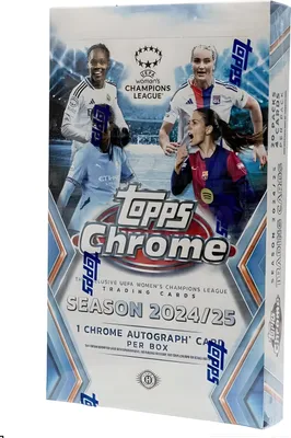 Produktbild von Topps Chrome UEFA Women's Champions League - 1 Hobby Box
