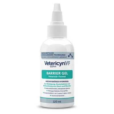 Produktbild von Vetericyn VF plus Barrier Gel 120 ml Hund Katze Desinfektion von Wunden