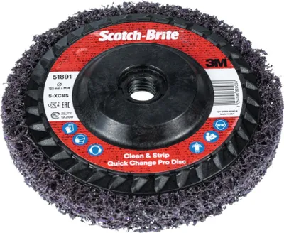 Image de Disque de nettoyage grossier 3M (SiC), XT-RD PRO, diamètre du disque 125 mm