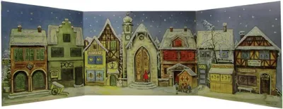 Produktbild von Adventskalender "Die Kleine Stadt von 1946"