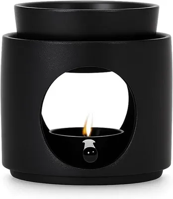 Zdjęcie produktu dla Aromalampa – ceramiczna – z uchwytem na świeczkę – do olejków eterycznych