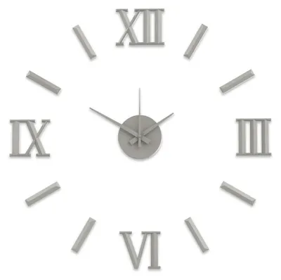Produktbild von MPM-Quality Wanduhr Germania 600 mm Kunststoff Silber