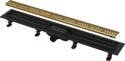 Immagine prodotto di AlcaDrain Duschrinne mit Rand für den perforierten Rost, messing 750 mm
