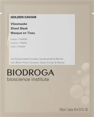 Obrázek produktu pro Biodroga Bioscience Institute Golden Caviar Vliesmaske (16 ml)