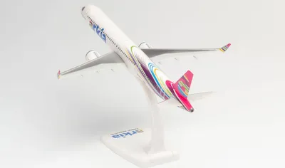 Produktbild von Herpa Snap-Fit 612524 A321LR Arkia Airbus 1:200