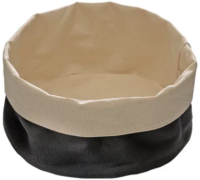 Produktbild von Paderno Brotbeutel Beige/Schwarz ø 20 cm