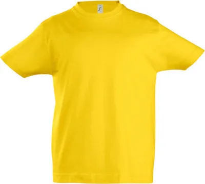 Productafbeelding van SOLS Kinder T-shirt, katoen, korte mouwen, model PC361 (12 jaar), kleur: goud