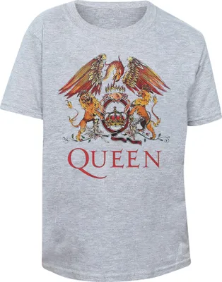 Produktbild von Queen - "Classic" T-Shirt für Kinder RO463 (104) (Grau meliert)