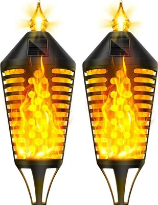 Obrázok produktu pre Solárne záhradné osvetlenie s efektom plameňa, automatické