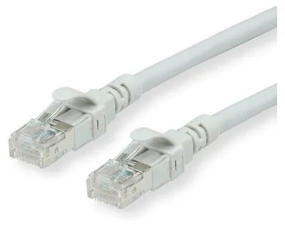 Produktbild von ROLINE Patchkabel Cat.6A S/FTP (PiMF), Component Level, LSOH, grau, 2 m