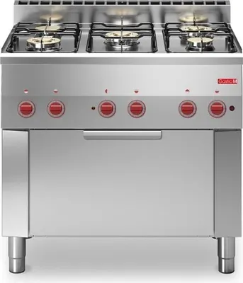 Produktbild von Gastro M Gasherd Mit Kombibackofen 60/90Cfge