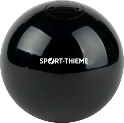 Produktbild von Sport-Thieme Wettkampf-Stoßkugel "Stahl", 4 kg, Schwarz, 102 mm