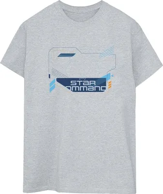 Produktbild von Disney - "Lightyear Star Commands" T-Shirt für Damen BI50404 (L) (Grau)