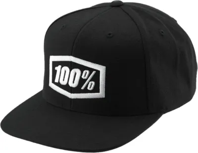 Immagine prodotto di cappello 100% Unisex Snapback Icon AJ Fit , Schwarz