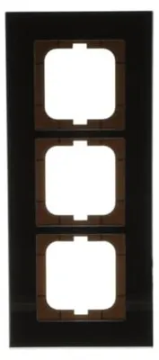 Produktbild von Busch-Jaeger 1723-825, Schwarz, Schraubenlos, Busch-Jaeger, Glänzend, Carat, 1 Stück(e)