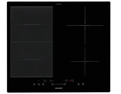 Produktbild von Oranier KXI460, Schwarz, Integriert, 59 cm, Zonen-Induktionskochfeld, 4 Zone(n), 4 Zone(n)