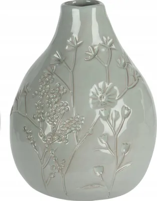 Produktbild von Dekorative Blumenvase aus Porzellan 10,5 x 14 cm