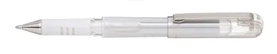 Produktbild von Pentel HybridGel Grip DX Gel-Tintenroller 0,5 mm in weiß