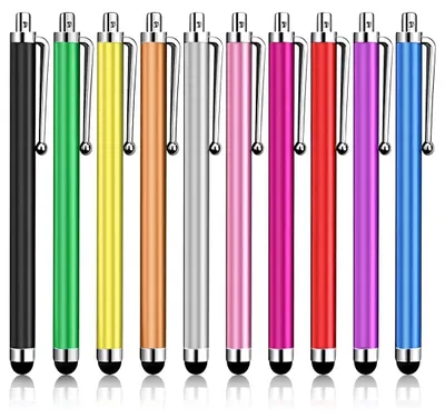 Productafbeelding van GNALIA Tablet-pen, 10 stuks, styluspen voor touchscreen-tablets en smartphones, zwart