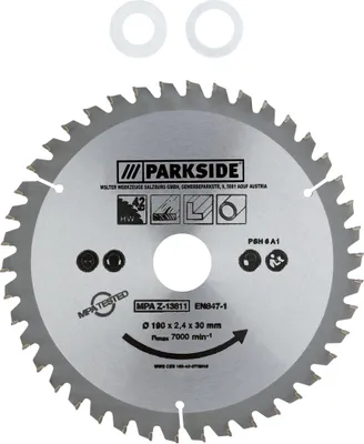 Produktbild von PARKSIDE® Sägeblätter für Handkreissägen (190 mm 42 Zähne)