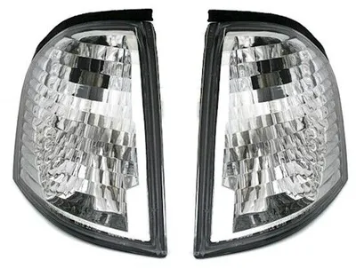 Für Mercedes C-Klasse W202 S202 ab 1993-2000 2x Frontblinker Blinker Klarglas in der Farbe von AD TUNING GmbH & Co. KG