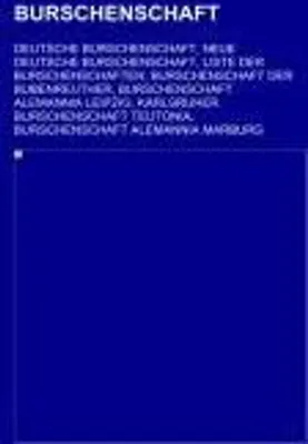 Produktbild von Burschenschaft