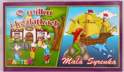 Zdjęcie produktu dla 2 Gry Mala Syrenka/O Wilku I Kozlatkach 54155