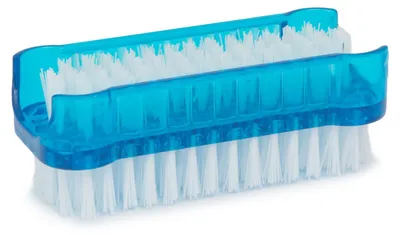 Immagine prodotto di Spazzola per unghie - blu, bianco - 2 pezzi per confezione