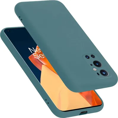 Image de Cadorabo Housse pour OnePlus 9 PRO Housse en silicone Etui pour téléphone portable en silicone liquide, résistant aux rayures et aux chocs pour OnePlus 9 PRO