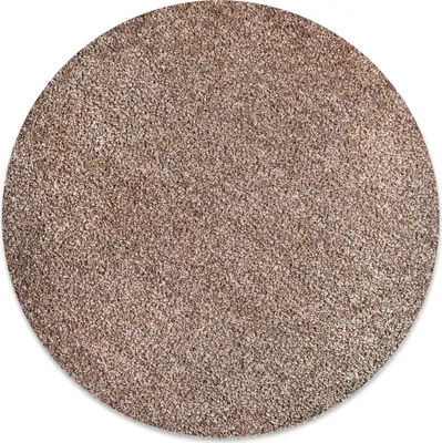 Produktbild von Waschbarer Teppich EASE rund, Braun, Ø 80 cm