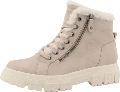 Zdjęcie produktu dla Sznurowane buty Tom Tailor w kolorze beżowym