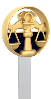 Obrázek produktu pro Záložka do knihy se znamením zvěrokruhu Váhy – Metalmorphose