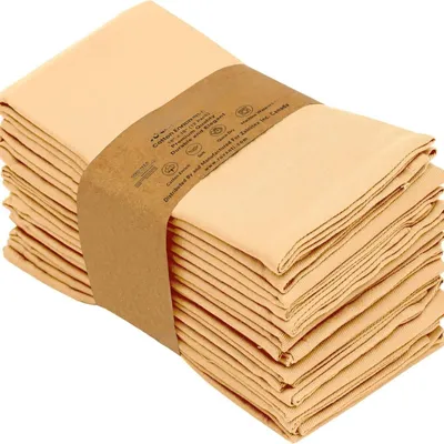 Productafbeelding van Set van 24 Wasbare Katoenen Servetten 45 x 45 cm
