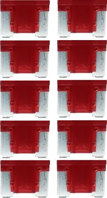 Produktbild von baytronic 10x Kfz-Flachstecksicherung Mini LP rot 10A